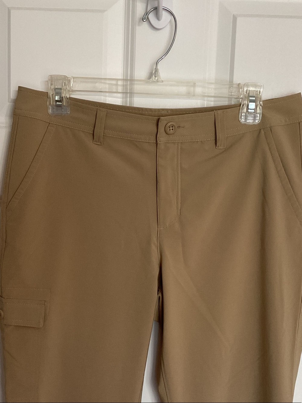 Eddie Bauer Women’s Khaki Straight-Leg Chinos in Tan - Picture 2 of 10